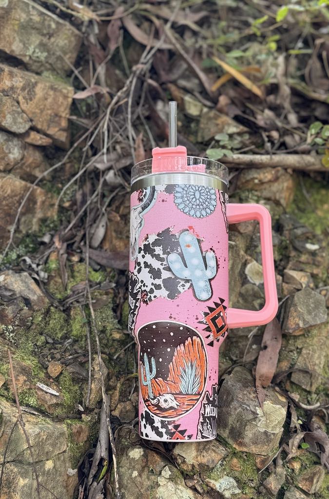 Western Style 40oz Tumblers