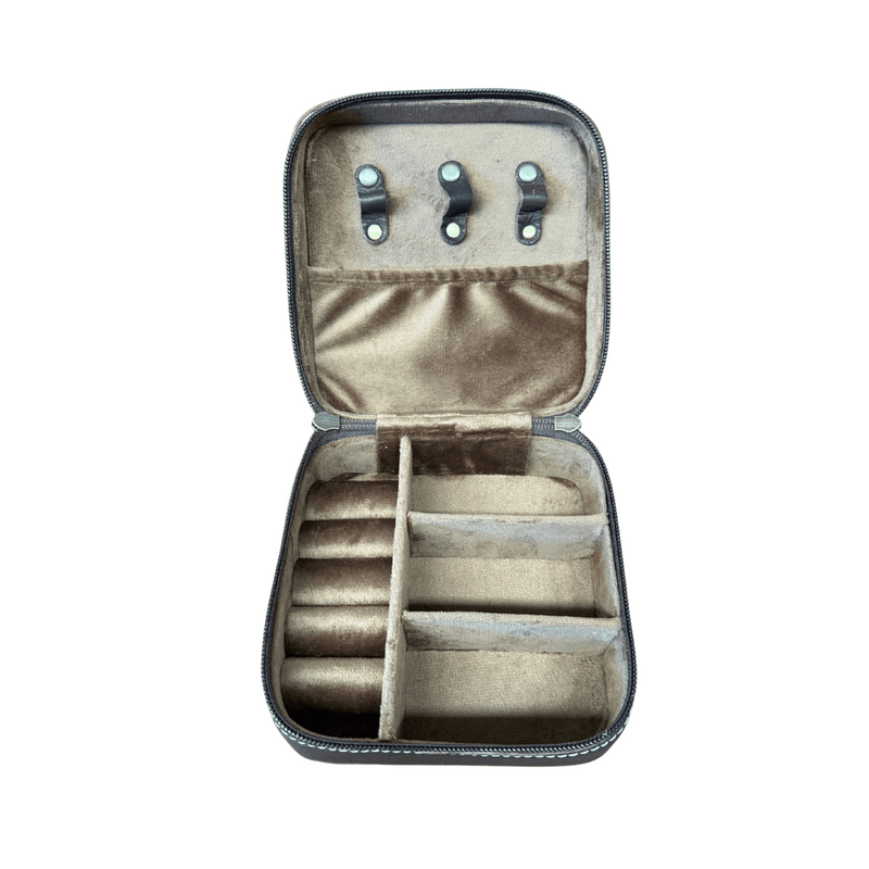 Cowhide Tooled Jewellery Box