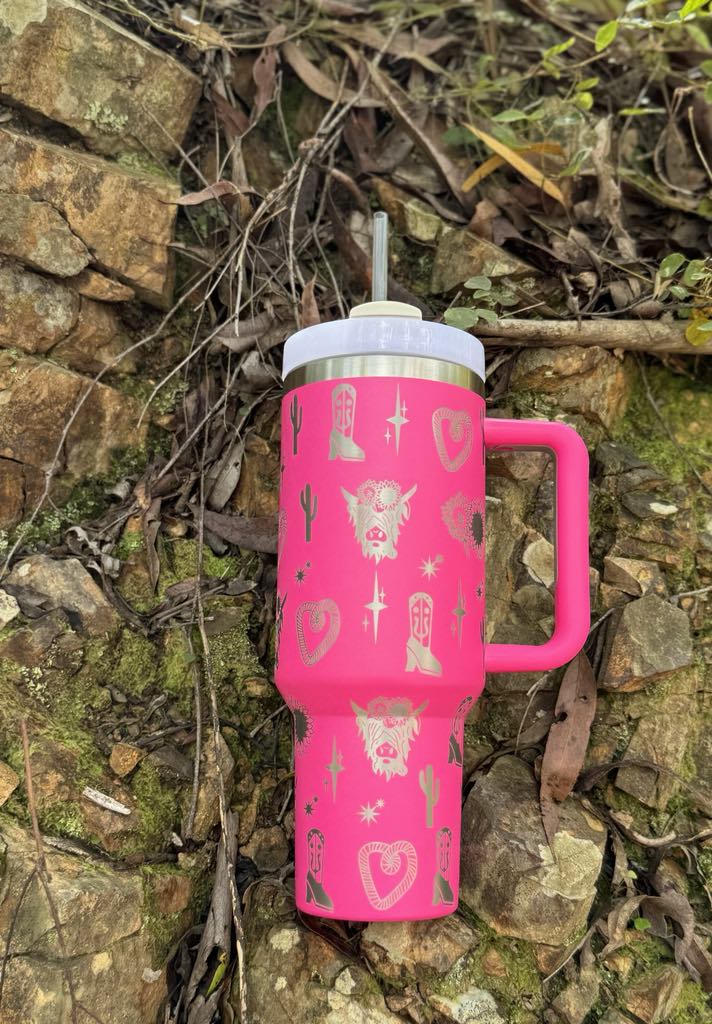 Western Style 40oz Tumblers