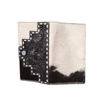 MantaTooling Leather Slim Button Wallet