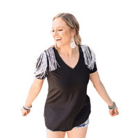 Crazy Train: EVERYTHING THAT GLITTERS TOP