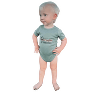 Cowboy in Training Onesie - Sage