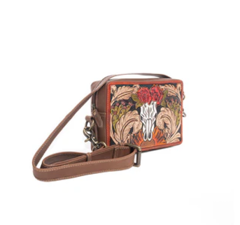 Winds of the Rose Hand-Tooled Bag