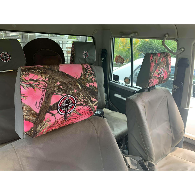 Canvas Headrest Covers for Land Cruiser 79 Series