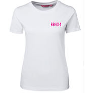 BB4x4 White Cotton Tshirt