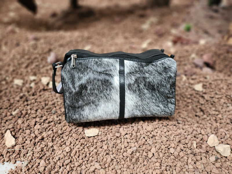 Singapore Cowhide Toiletries Bag