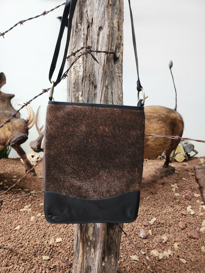 Oxford Cowhide Sling Bag