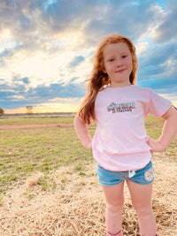 Cowgirl in Training Tee -Pink