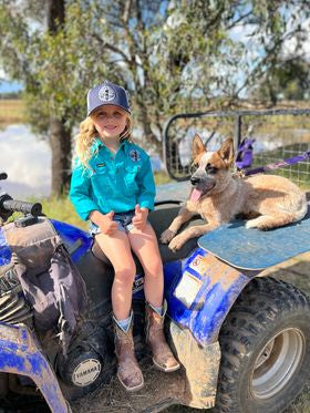 KIDS THOMAS COOK HARD SLOG HALF PLACKET LIGHT COTTON SHIRT - Turquoise