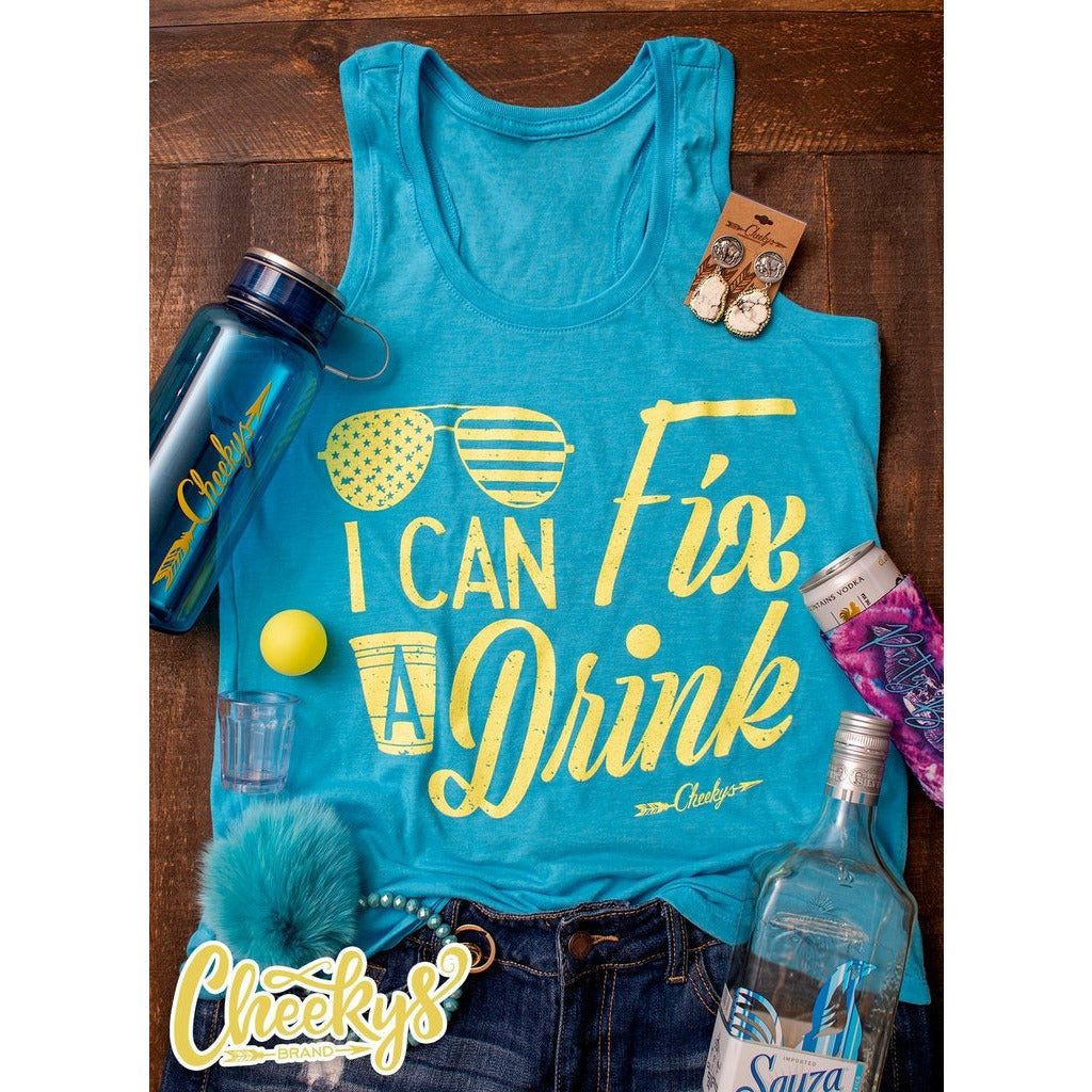 I Can Fix A Drink Tank on Caribbean Blue