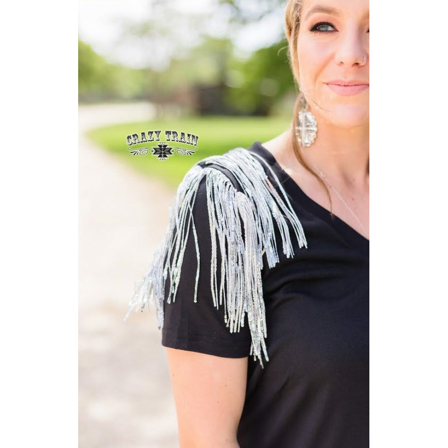 Crazy Train: EVERYTHING THAT GLITTERS TOP