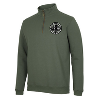 Longreach 1/2 Zip - Army Green